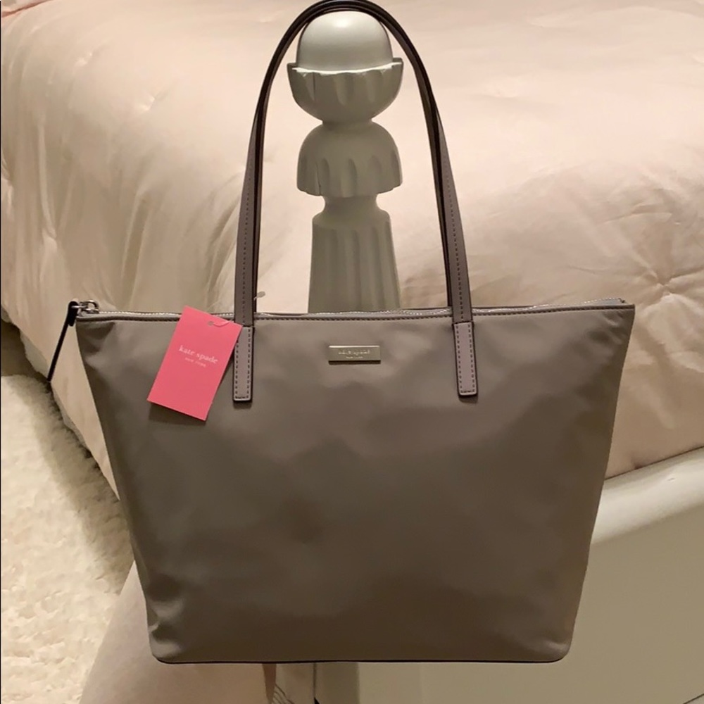 NWT Kate Spade Soft Taupe May Street Lida Tote